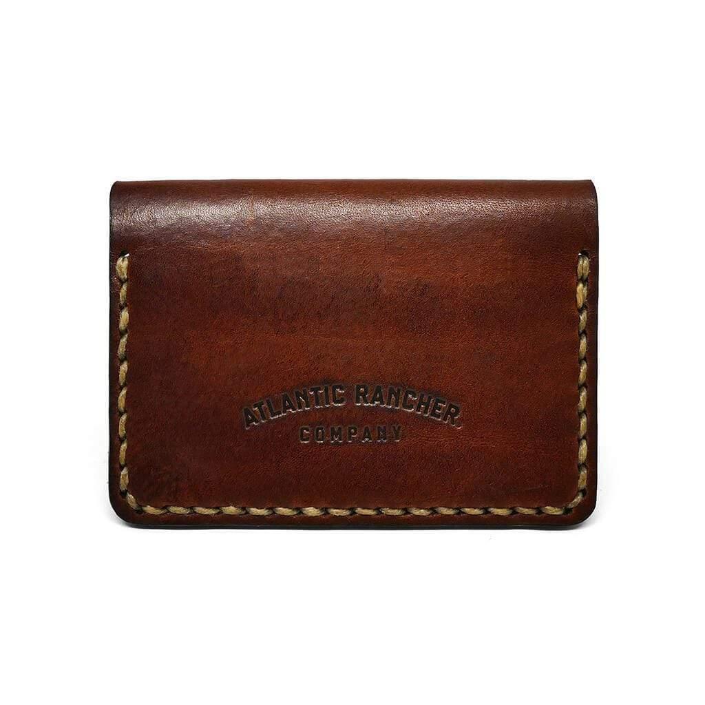 Atlantic Rancher Leather Card Case Leather Goods Atlantic Rancher Company