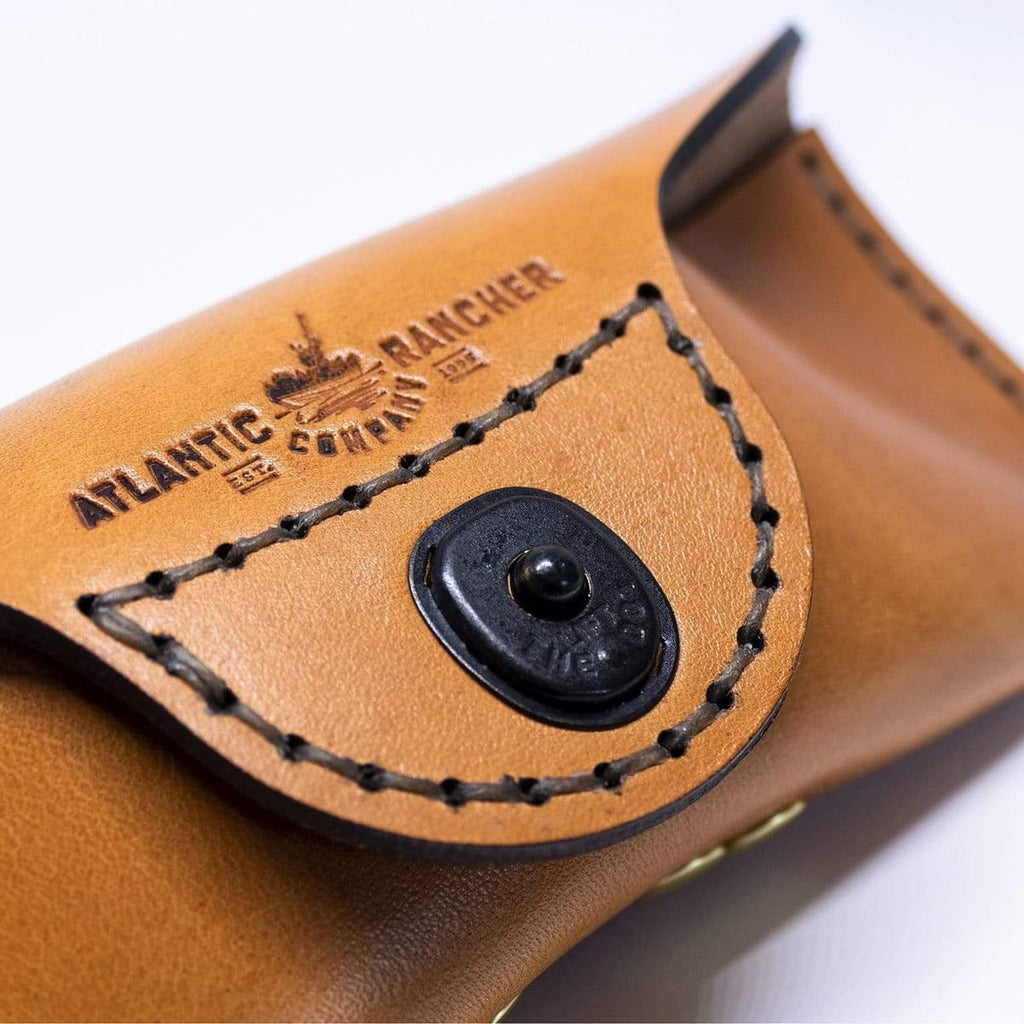 Atlantic Rancher Leather Eyeglass Case - Crush-proof! Leather Goods Atlantic Rancher Company