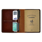 Atlantic Rancher Leather Logbook Case Leather Goods Atlantic Rancher Company Brown