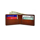Atlantic Rancher Leather Wallet Leather Goods Atlantic Rancher Company Chestnut