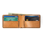 Atlantic Rancher Leather Wallet Leather Goods Atlantic Rancher Company British Tan