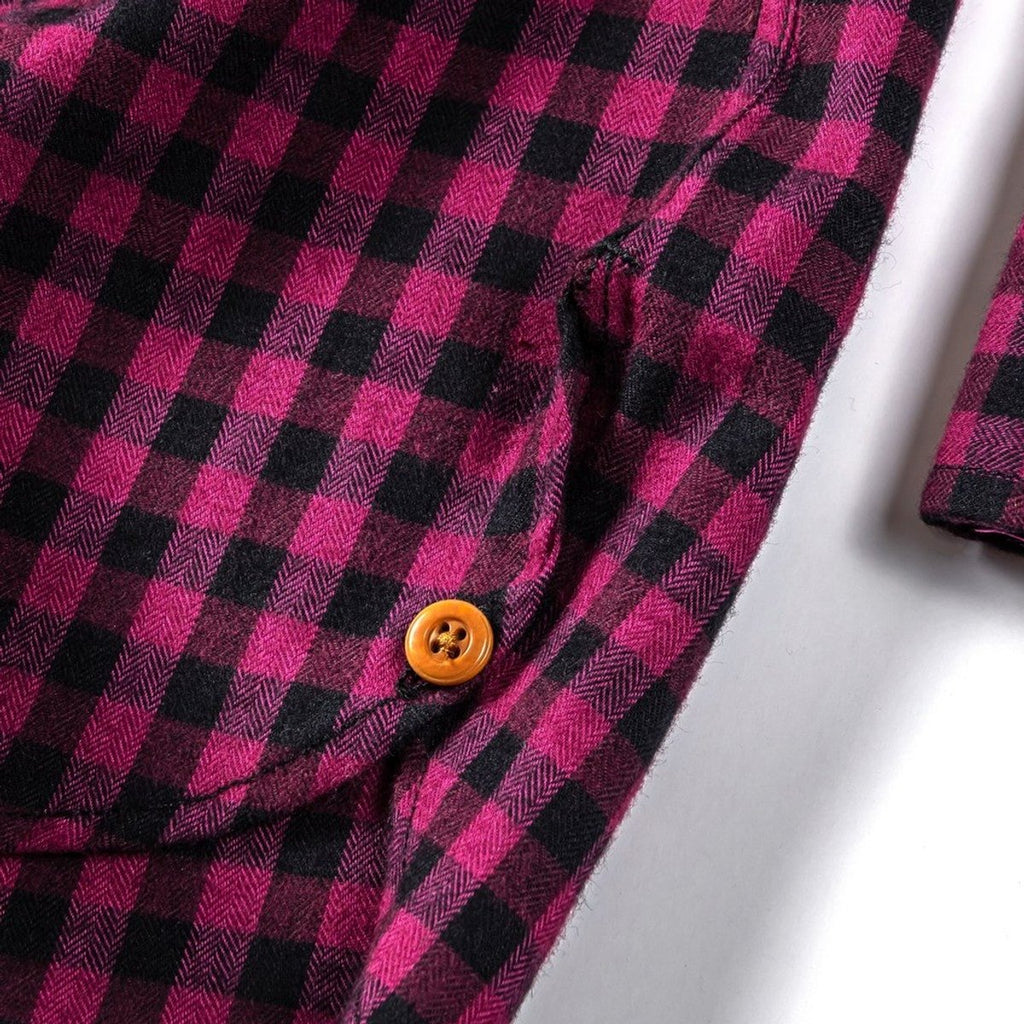 Bayman's Flannel Button - Down Collar Shirt - Purple Check. Final Sale - no exchanges, no returns - Atlantic Rancher CompanyBayman's Flannel Button - Down Collar Shirt - Purple Check. Final Sale - no exchanges, no returnsShirtsAtlantic Rancher CompanyPiney01 - 35 - 000016Purple CheckXSBayman's Flannel Button - Down Collar Shirt - Purple Check. Final Sale - no exchanges, no returns Shirts Atlantic Rancher Company