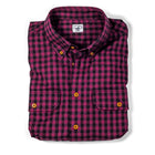 Bayman's Flannel Button-Down Collar Shirt - Purple Check. Final Sale - no exchanges, no returns Shirts Atlantic Rancher Company Purple Check XS