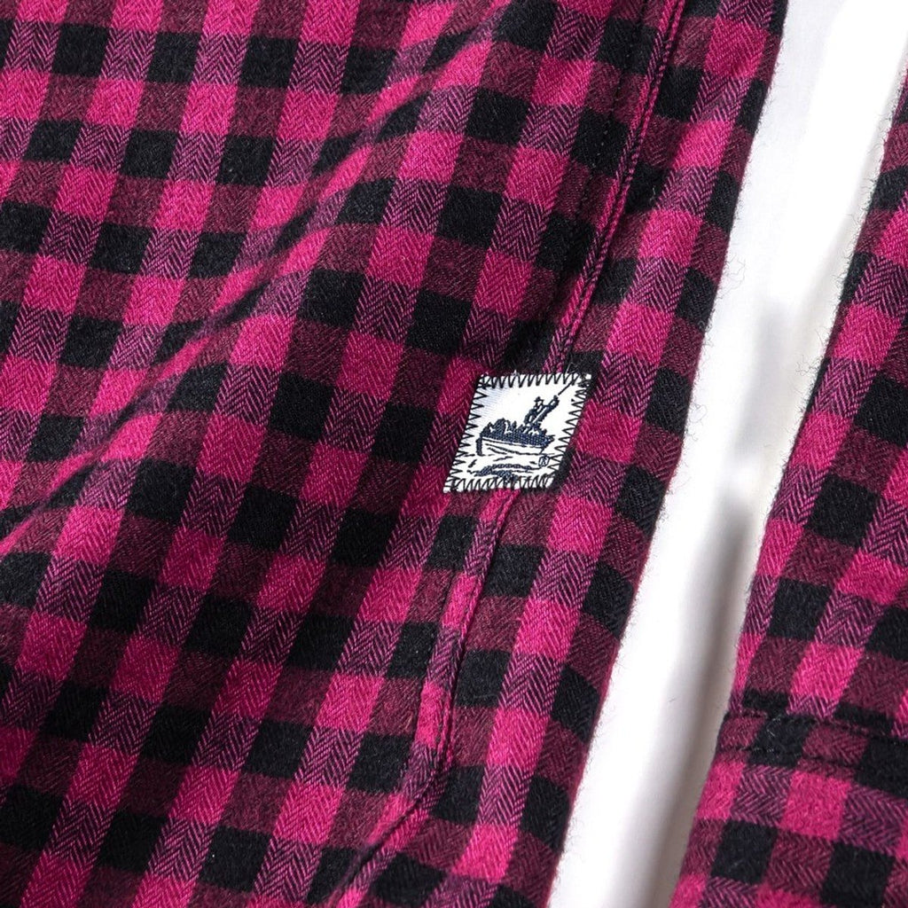Bayman's Flannel Button - Down Collar Shirt - Purple Check. Final Sale - no exchanges, no returns - Atlantic Rancher CompanyBayman's Flannel Button - Down Collar Shirt - Purple Check. Final Sale - no exchanges, no returnsShirtsAtlantic Rancher CompanyPiney01 - 35 - 000016Purple CheckXSBayman's Flannel Button - Down Collar Shirt - Purple Check. Final Sale - no exchanges, no returns Shirts Atlantic Rancher Company