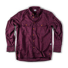 Bayman's Flannel Button-Down Collar Shirt - Purple Check. Final Sale - no exchanges, no returns Shirts Atlantic Rancher Company