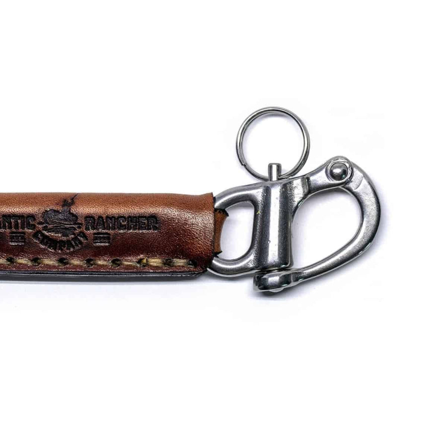 Dockmaster’s Leather Key Chain Gear and Tools Atlantic Rancher Company