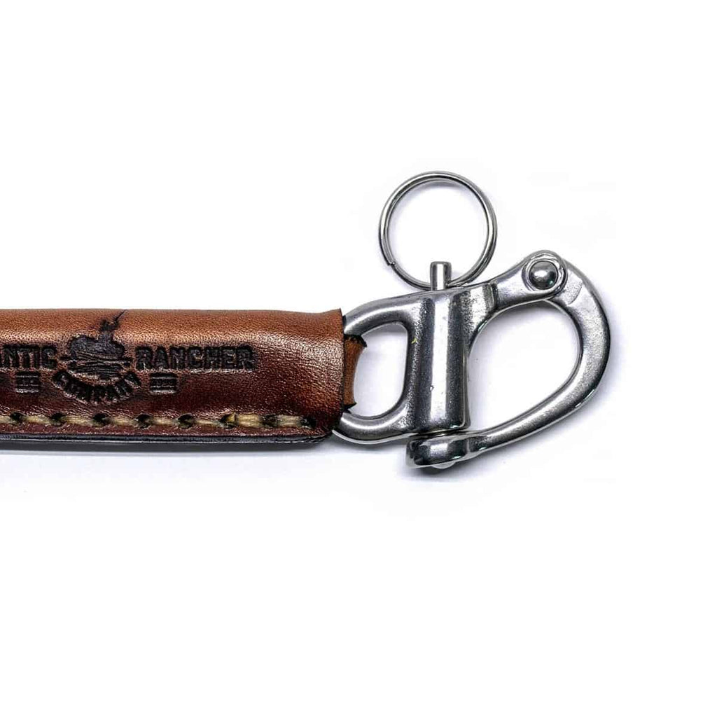 Dockmaster’s Leather Key Chain - Atlantic Rancher CompanyDockmaster’s Leather Key ChainGear and ToolsAtlantic Rancher Companykey - 001ChestnutDockmaster’s Leather Key Chain Gear and Tools Atlantic Rancher Company