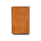 Leather Passport Case Handsewn in USA Leather Goods Atlantic Rancher Company