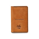 Leather Passport Case Handsewn in USA Leather Goods Atlantic Rancher Company