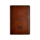 Leather Passport Case Handsewn in USA Leather Goods Atlantic Rancher Company