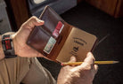 Leather Passport Case Handsewn in USA Leather Goods Atlantic Rancher Company