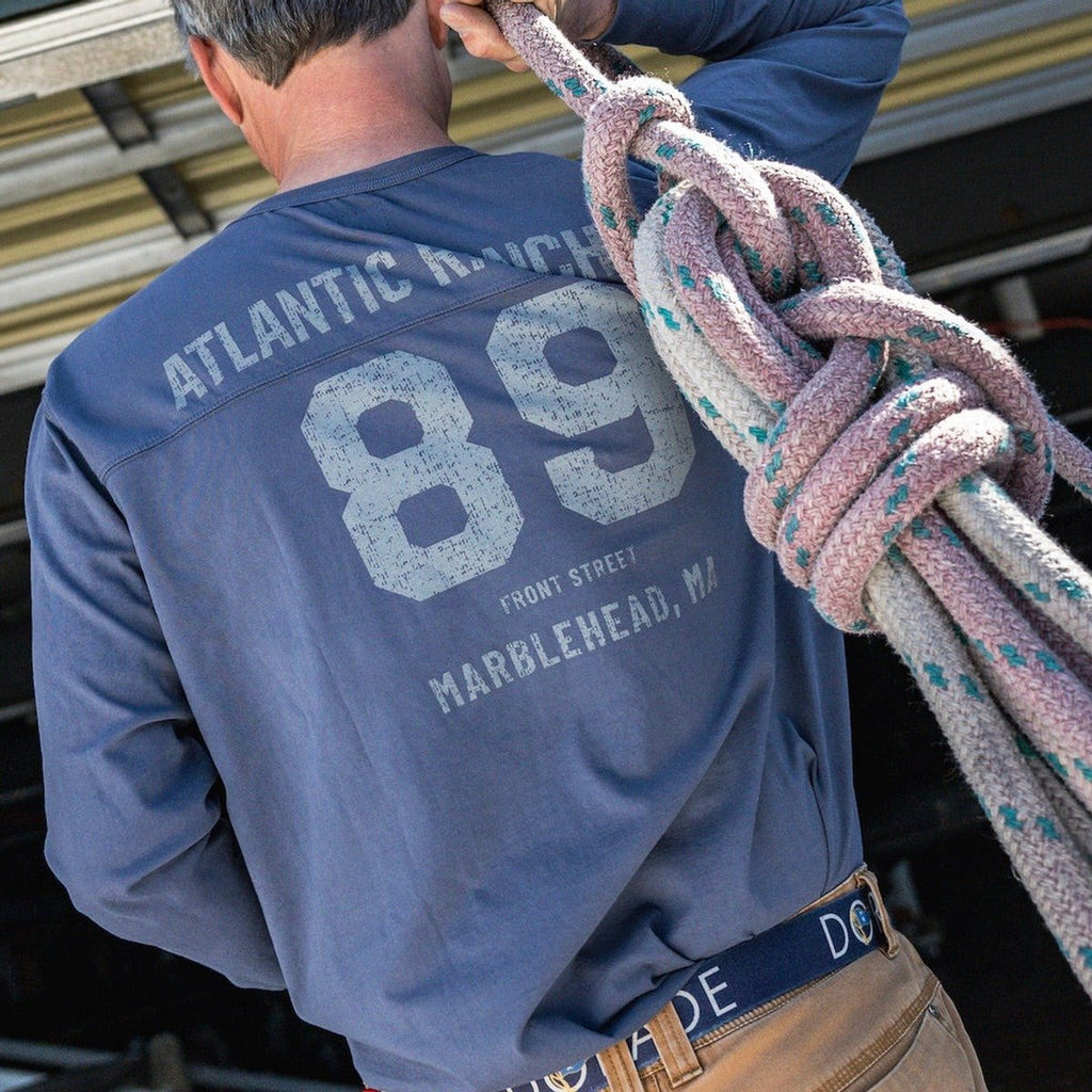 The Boatyard Pullover - B T-Shirts Atlantic Rancher Company