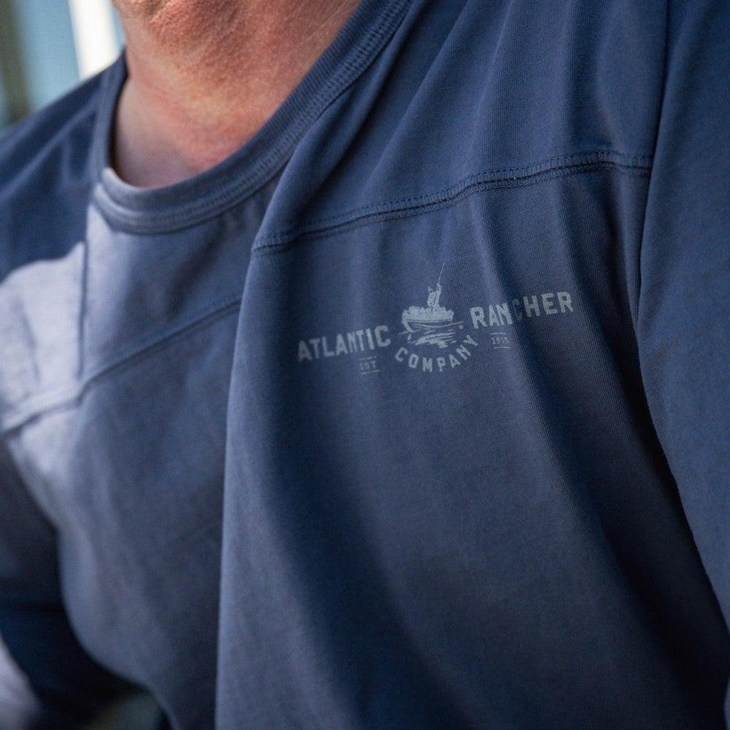 The Boatyard Pullover - B - Atlantic Rancher CompanyThe Boatyard Pullover - BT-ShirtsAtlantic Rancher CompanyLST102 - B - SlateMSlateThe Boatyard Pullover - B T-Shirts Atlantic Rancher Company