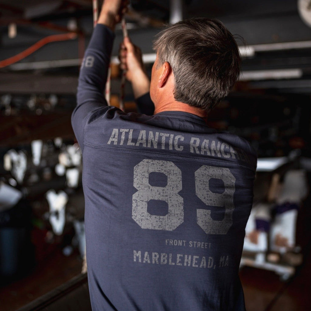 The Boatyard Pullover - B T-Shirts Atlantic Rancher Company