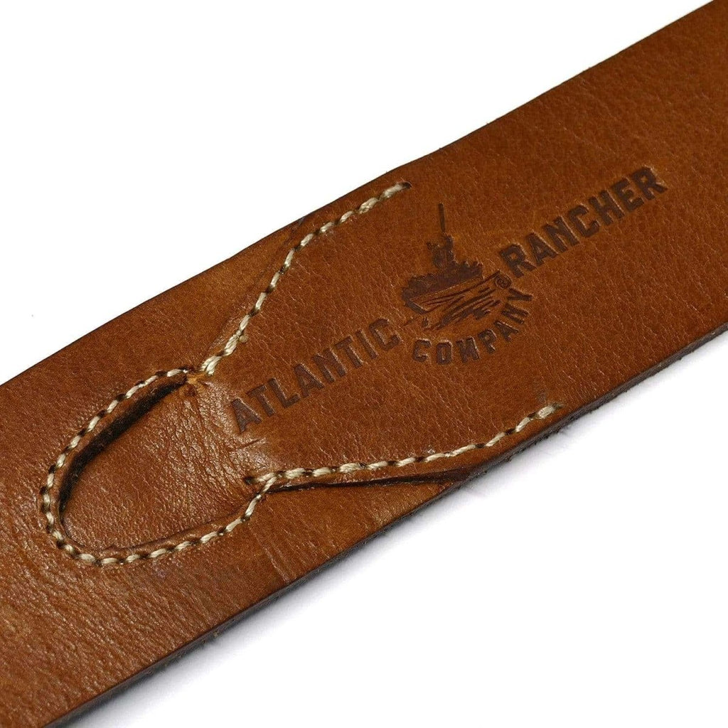 The Original Atlantic Rancher Leather Belt Belts Atlantic Rancher Company
