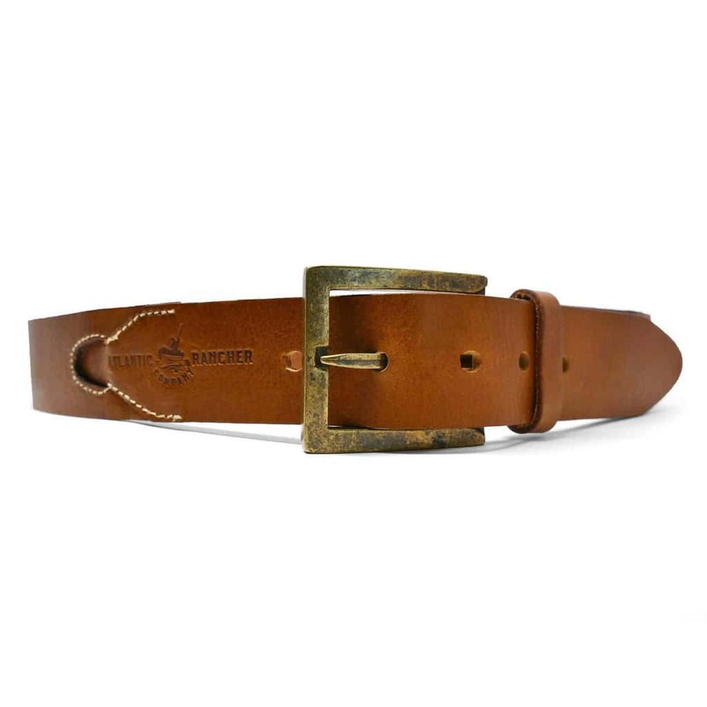 The Original Atlantic Rancher Leather Belt Belts Atlantic Rancher Company
